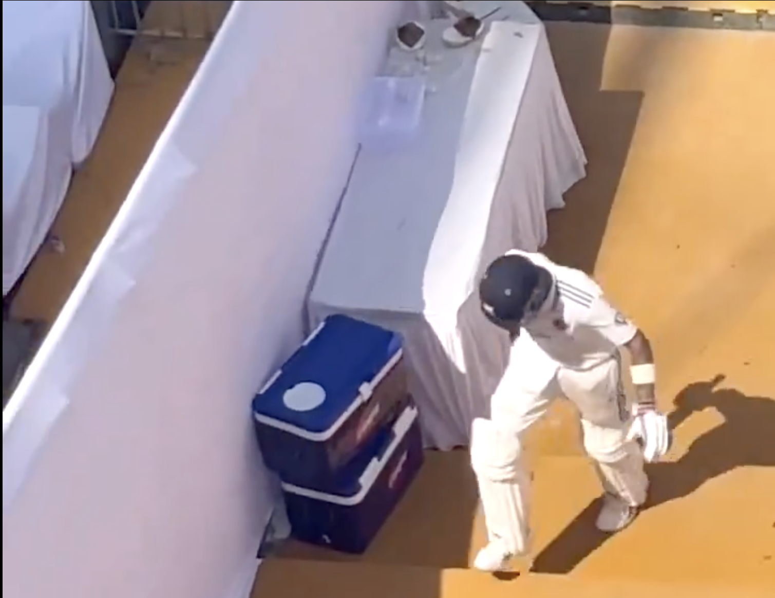 Virat Kohli explodes, smashes water box in anger as ‘umpire’s call' continues his horror run against spin