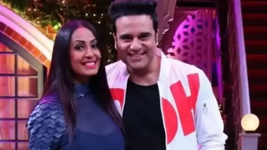 Kashmera Shah shares pic after she meets with an accident, husband Krushna Abhishek gives update