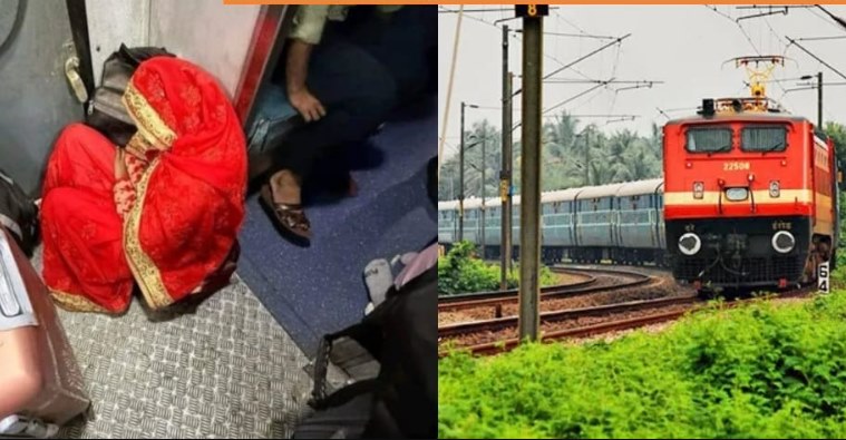 Man complains about Wife sitting on Train’s floor near Toilet, Indian Railways responds